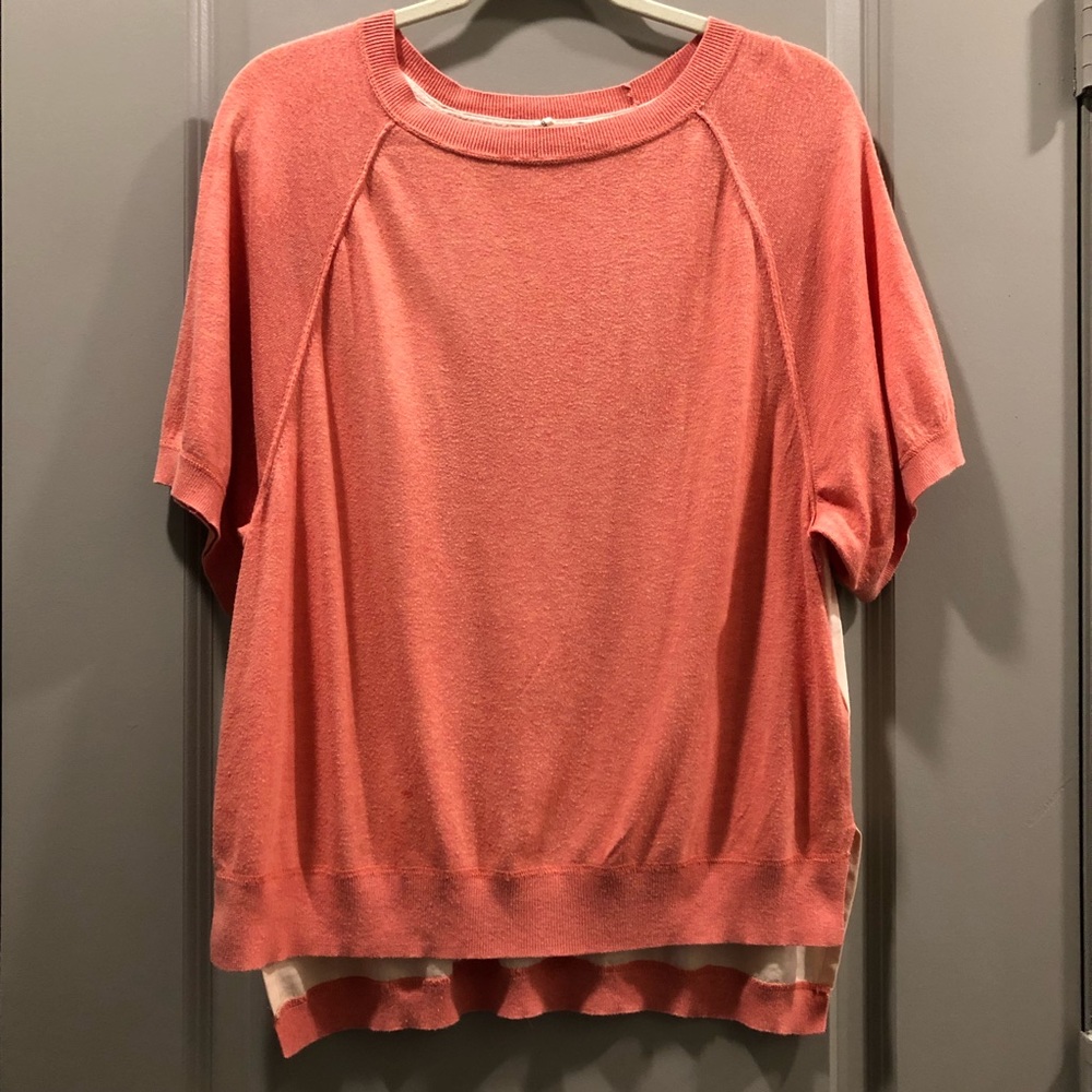 Anthropologie | Moth Orange Sweater Top